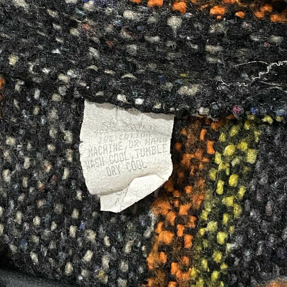 Molina Mexican‎ Hoodie Jacket Mens S Gray Western Hippie Boho Fall Autumn Beach - Picture 3 of 3